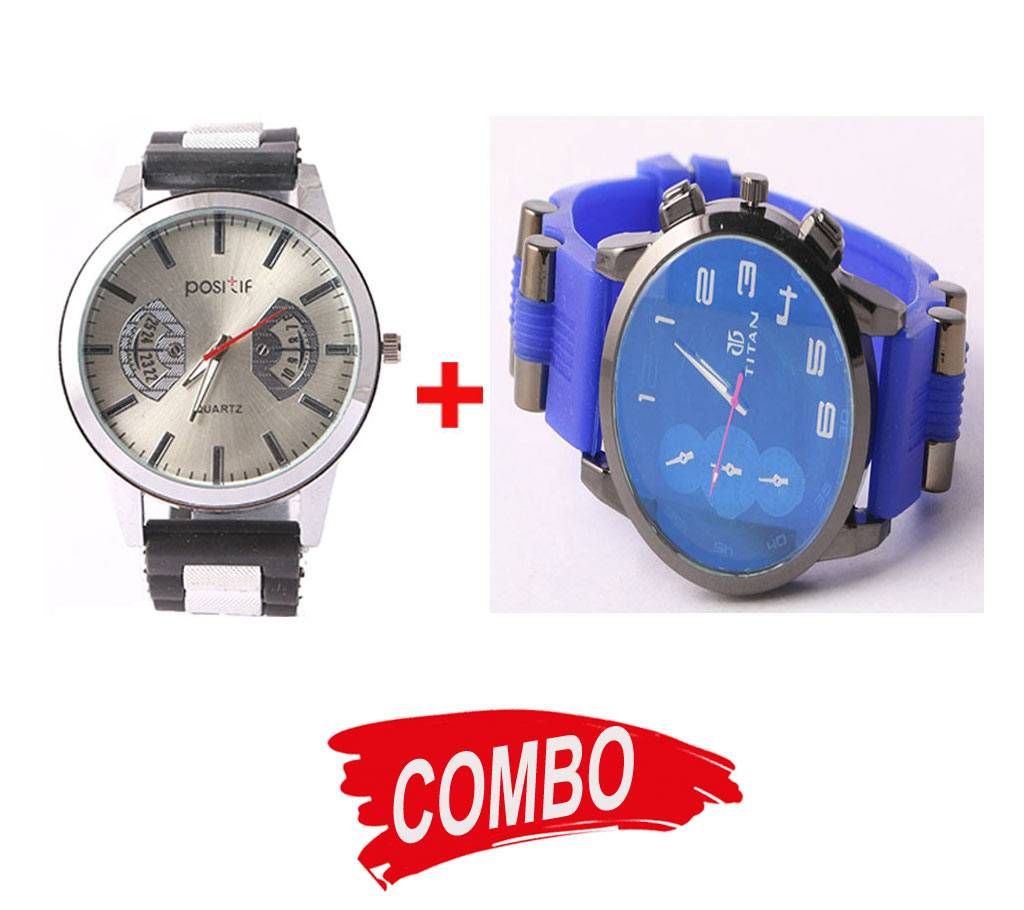 Wrist Watch+Spots Wrist Watch Combo 