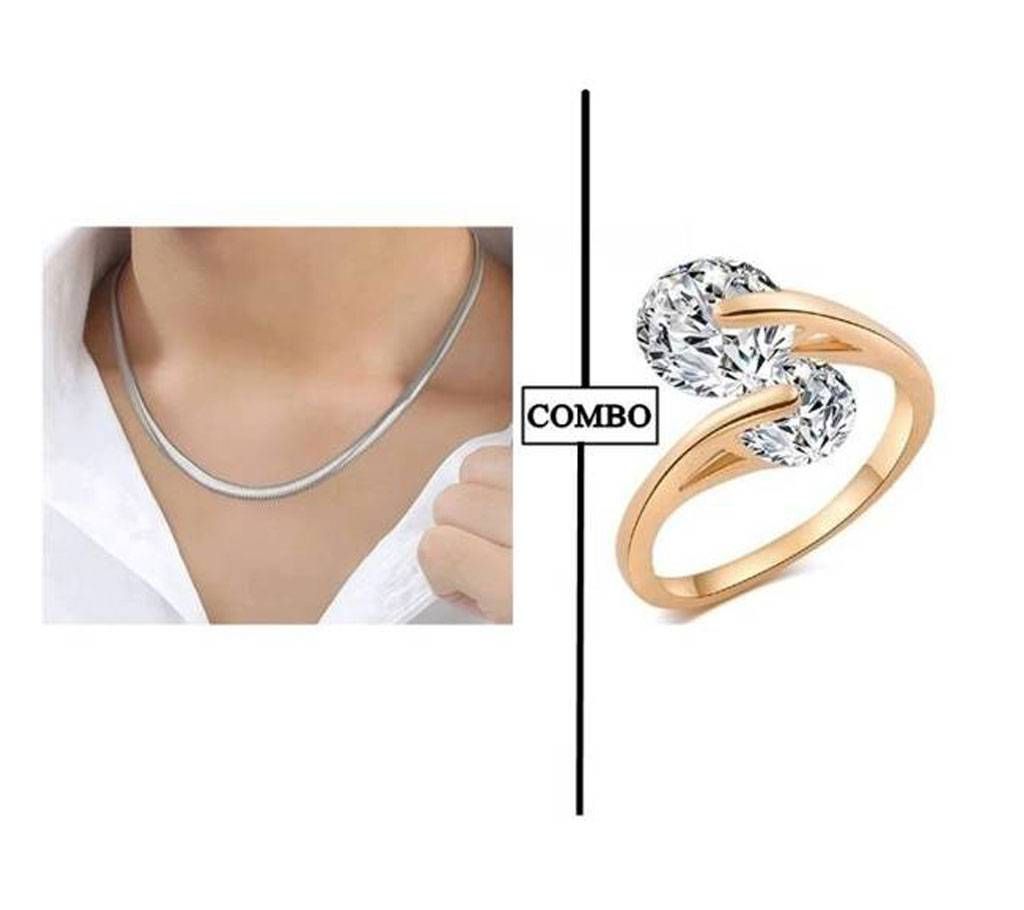 Pack of Snake Pendant Chain & finger Ring