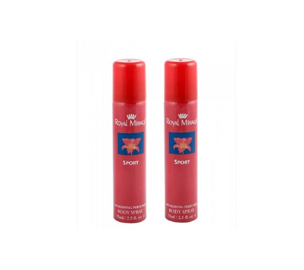 Royal Mirage Sport 75ml 2 pcs Combo