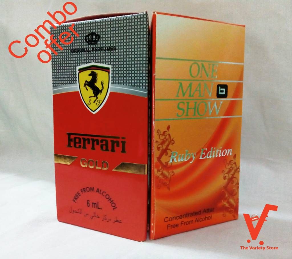 One man show+Ferrari Attar 6ml each Bangladesh