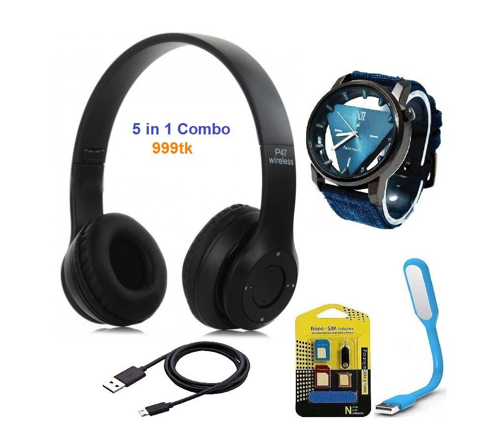 5 in 1 Combo Package:  