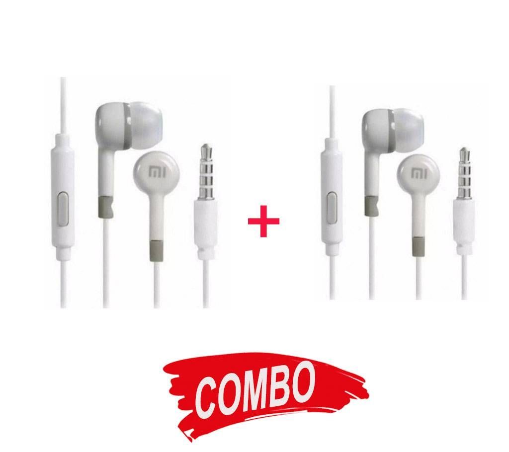 Mi In-ear Earphones - White Combo Offer (2) - Copy