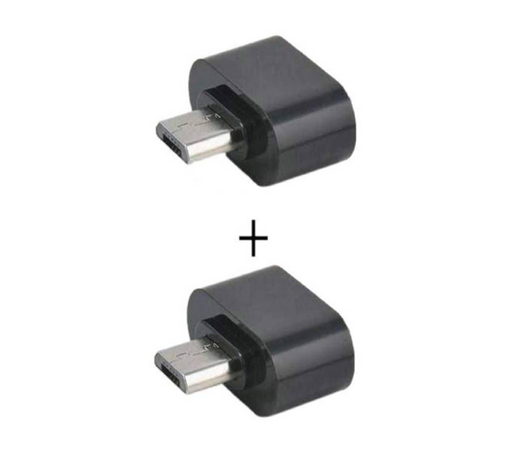 Pack Of 2 - OTG Micro USB Adapter