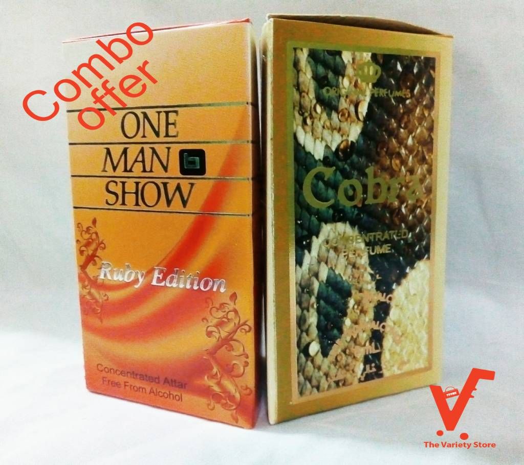 One man show+Cobra Attar 6ml each Bangladesh