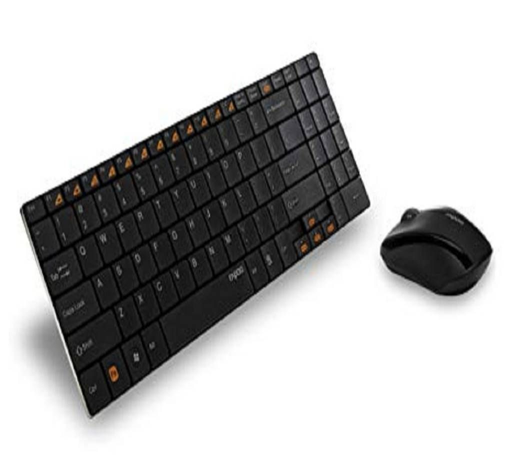 KEYBOARD+MOUSE RAPOO WIRELESS 9060 METAL