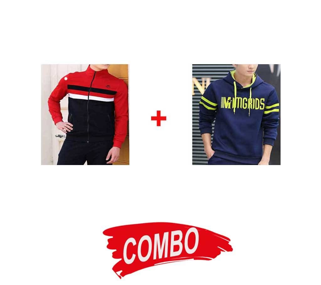 Gents full sleeve Hoodie + winter jacket