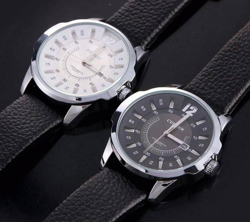 Curren Wrist 2 Pcs Combo