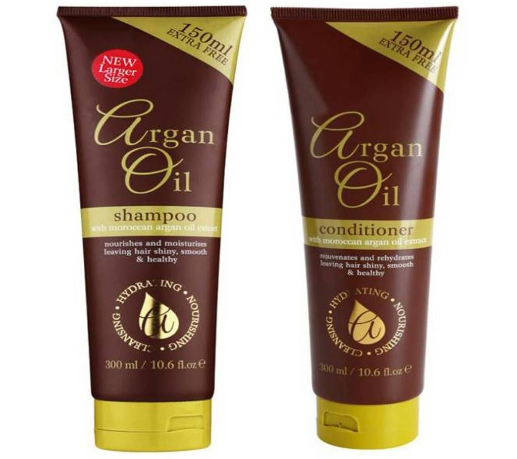 Argan Oil Hair Shampoo & Conditioner 