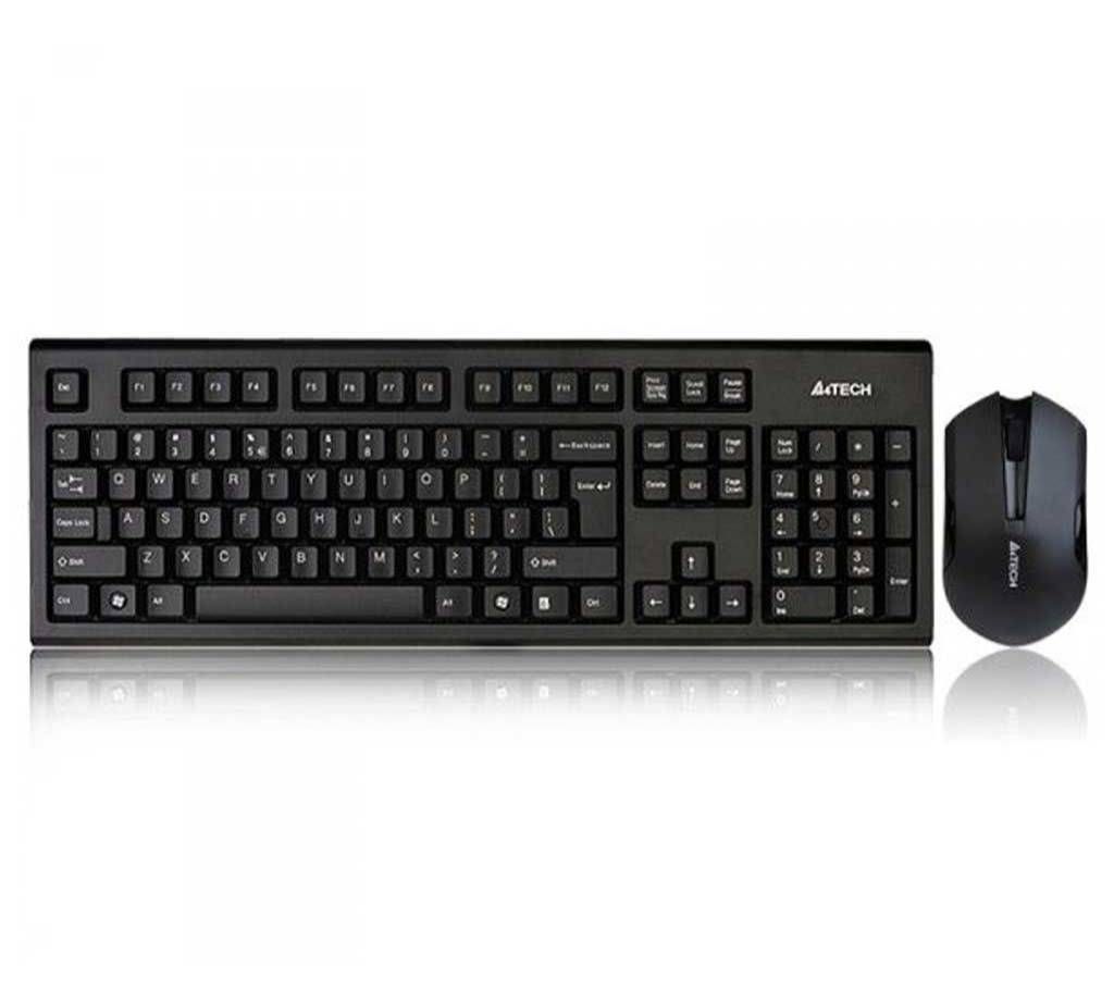 A4 Tech 3000N Wireless Keyboard + Mouse