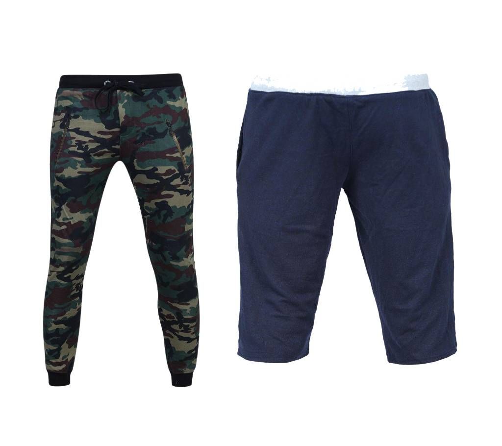 Three quarter For Men & JOGGERS FOR MEN (Combo)