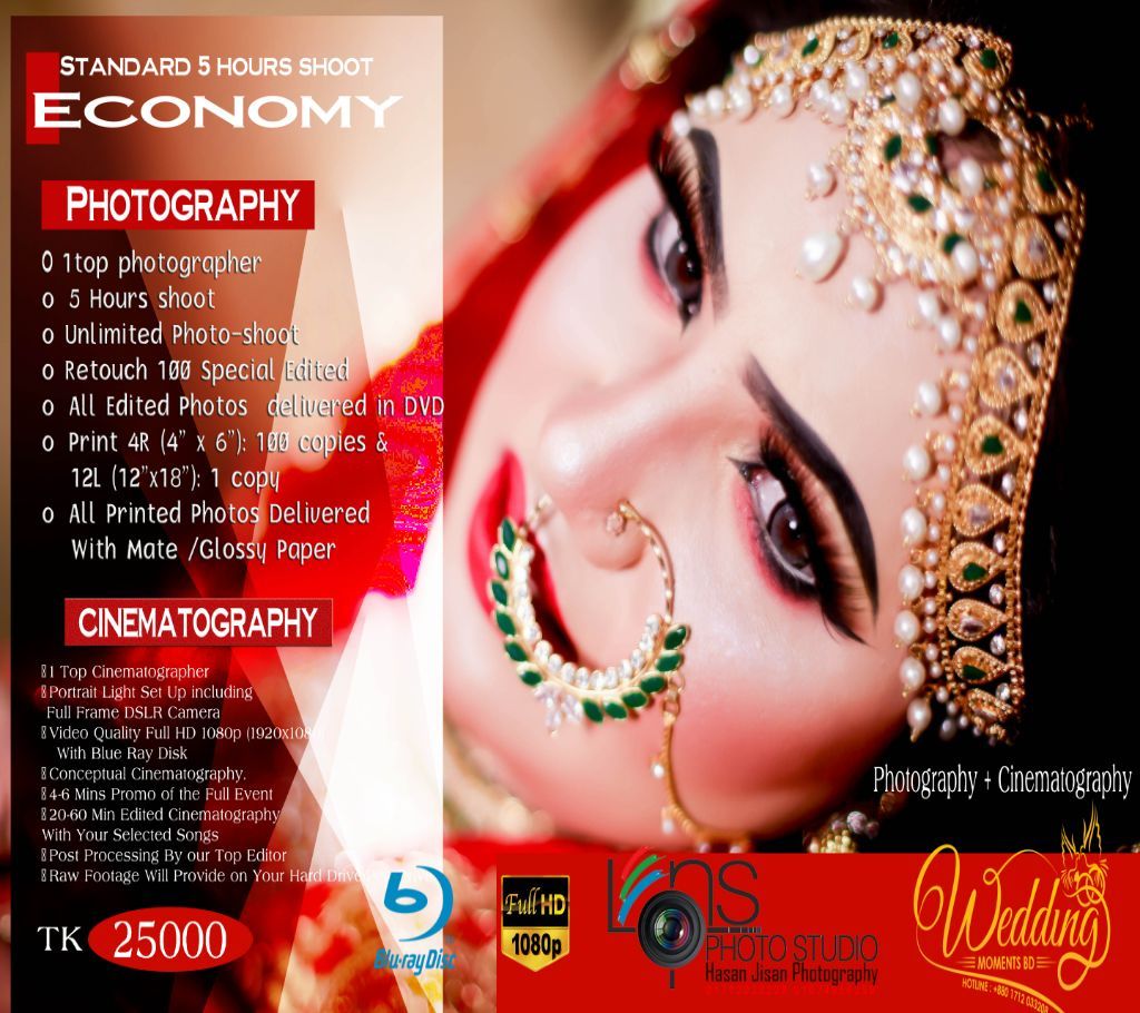 Standard 5 Hours Photoshoot Economy