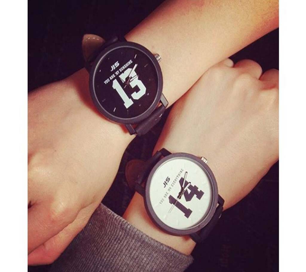 Couple Water Resist Watch (2 Pcs)