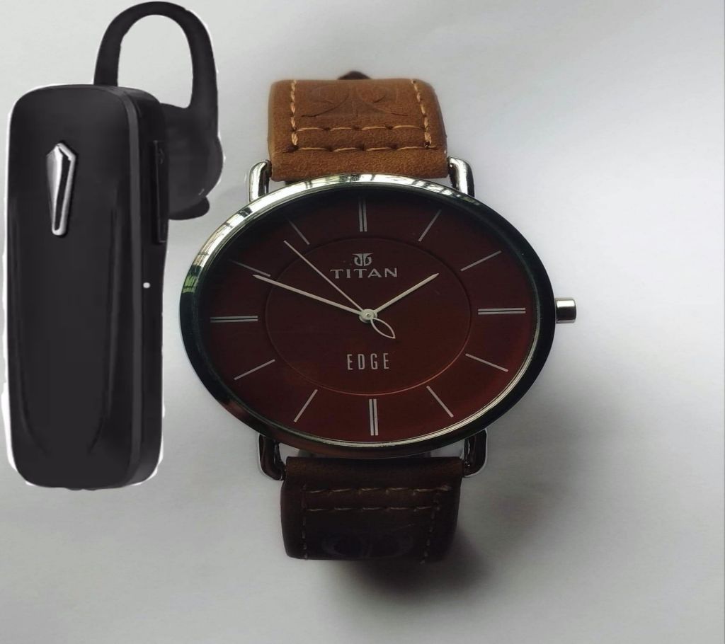 Titan watch with Bluetooth Combo Offer 