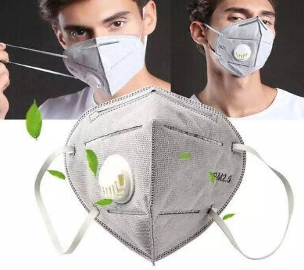 5 Pcs Anti Pollution & Dust Safety Masks- Mouth