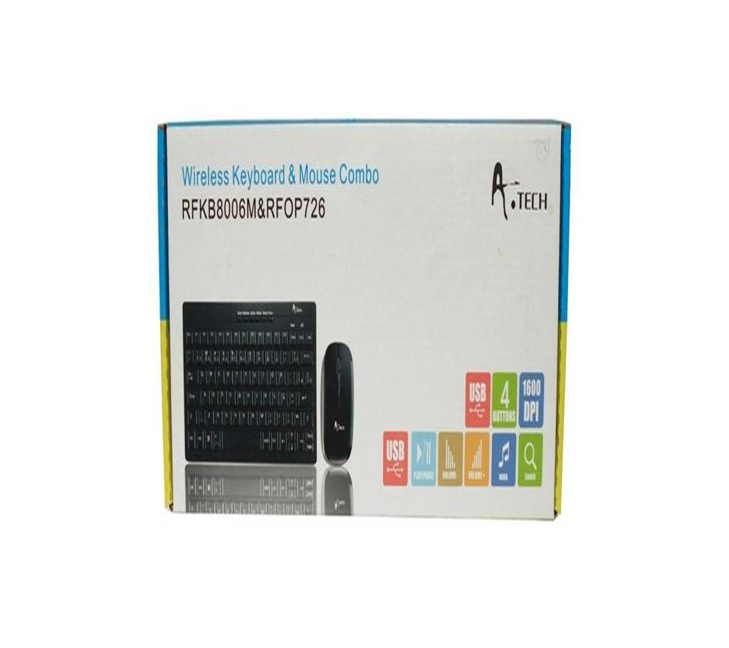 Wireless Mouse & Keyboard A.tech