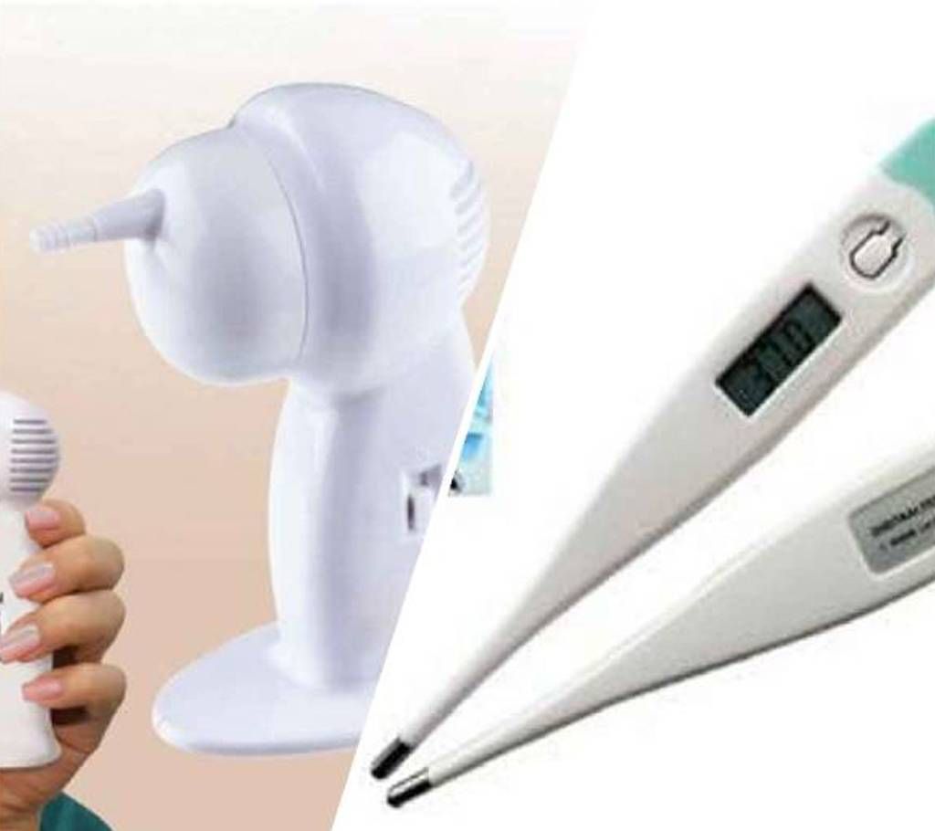 Digital Thermometer GF-MT502 and WAX VAC ear clean
