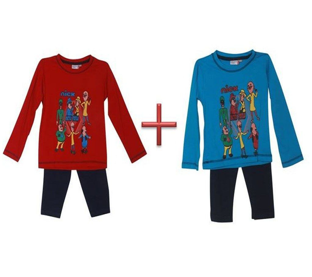 Motu Patlu kids t-shirt with pant