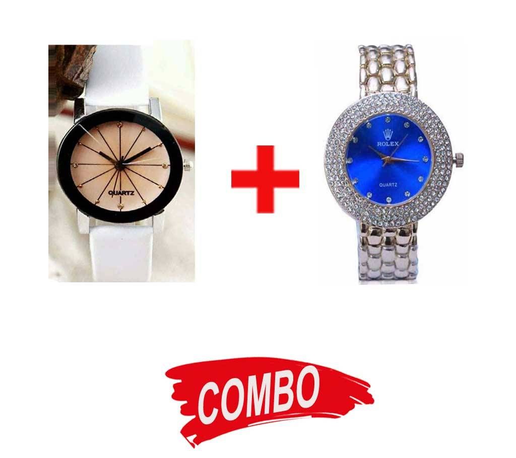 Gents Wrist Watches + Rolex Wrist watch for Women (copy) - Combo Offer