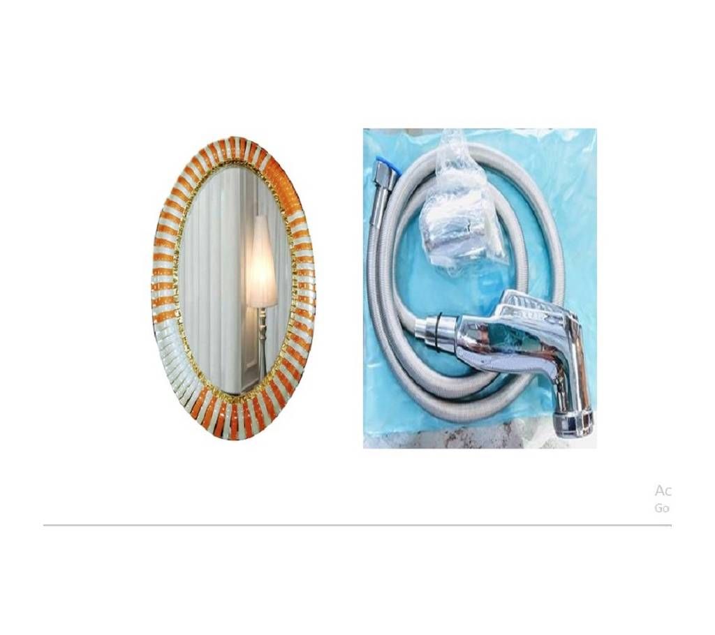 N.Mirror Glass & N.Hand shower  combo offer