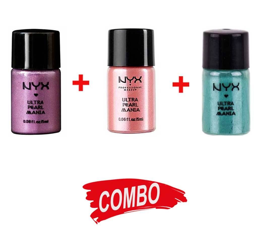 NYX Loose Pearl Eye Shadow - (3 Colors) Combo Offer