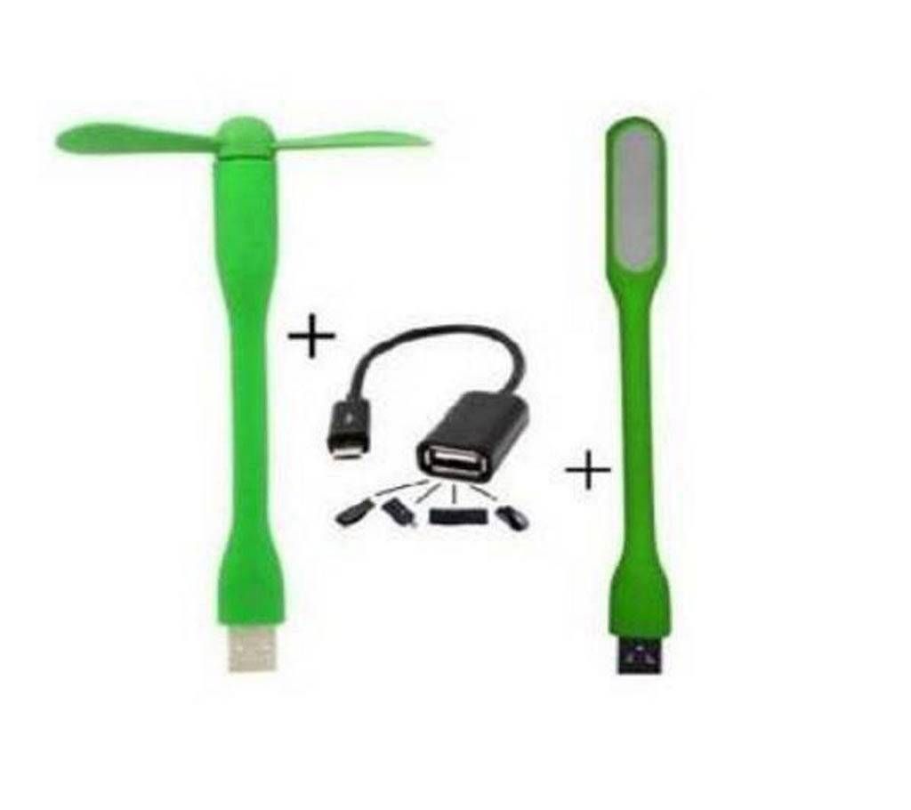 3 in 1 combo of Mobile Accessories 