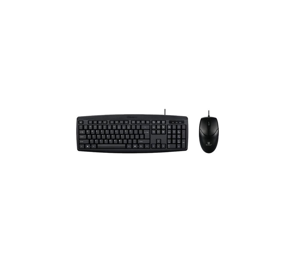 Micropack KM-2003 Black USB Keyboard & Mouse Combo