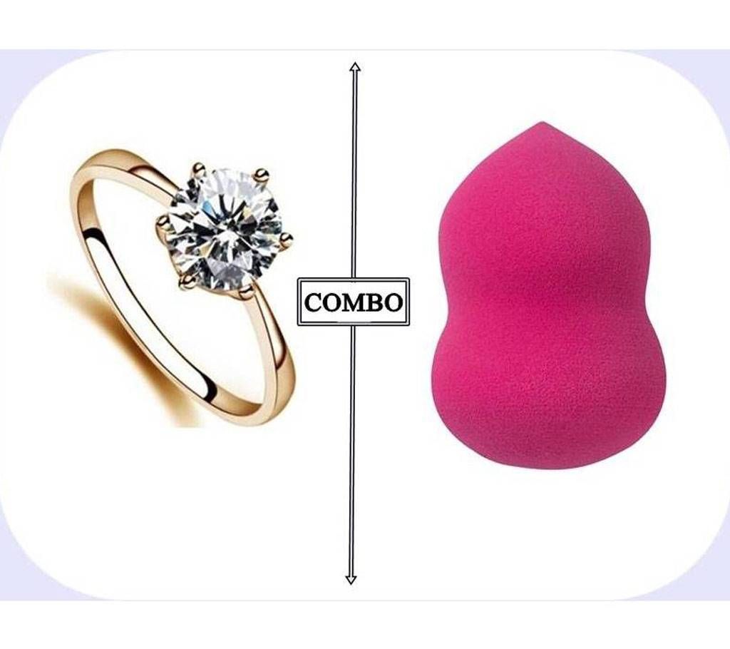 Combo of Finger Ring & Blander Sponge