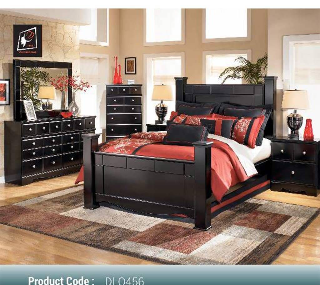 MDF wood Complete Bed Room set 