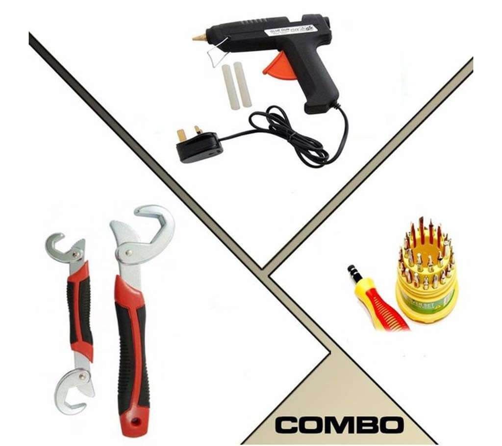 Snap & Grip Tool + Glue Gun combo 