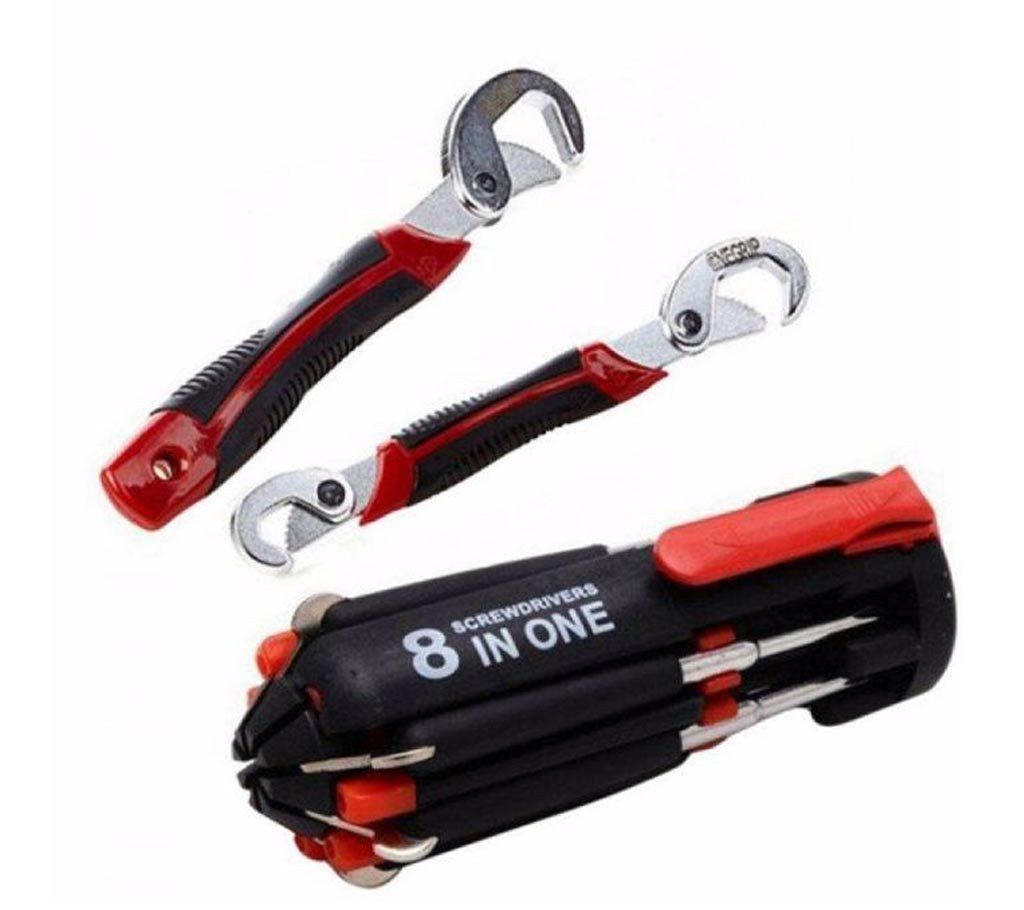SNAP N GRIP & 8 IN 1 screw driver combo 