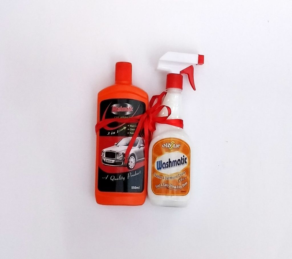 Shampoo 500ml & Dashboard Polish 500ml