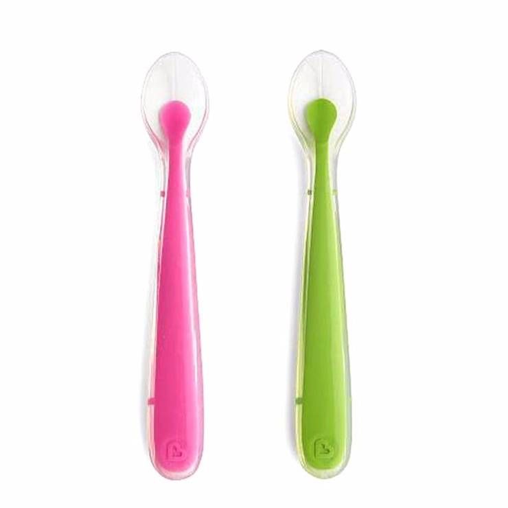 2 Pieces Silicone First Spoon (Combo)
