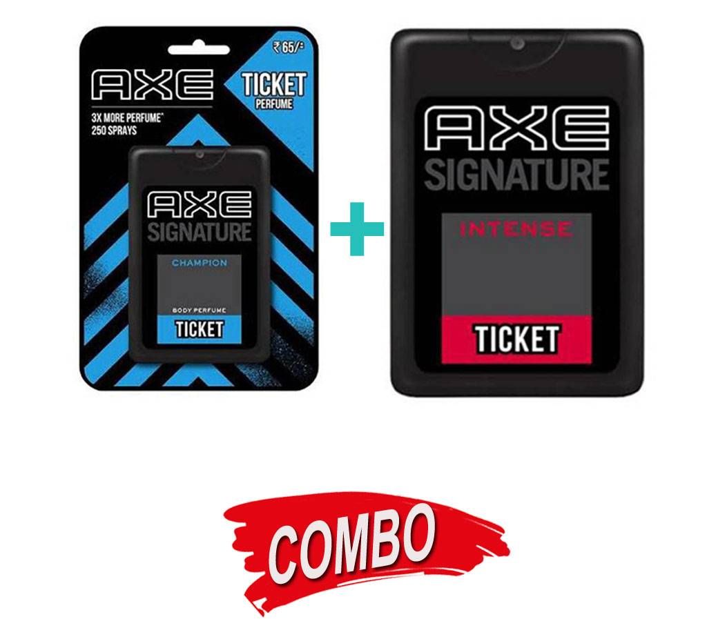 Axe Signature Pocket Perfume - India (Original) + Axe Signature Pocket Perfume - India (Original) Combo Offer 