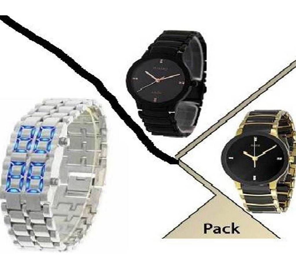2 Rado mens wrist watch copy+ LED samurai watch 