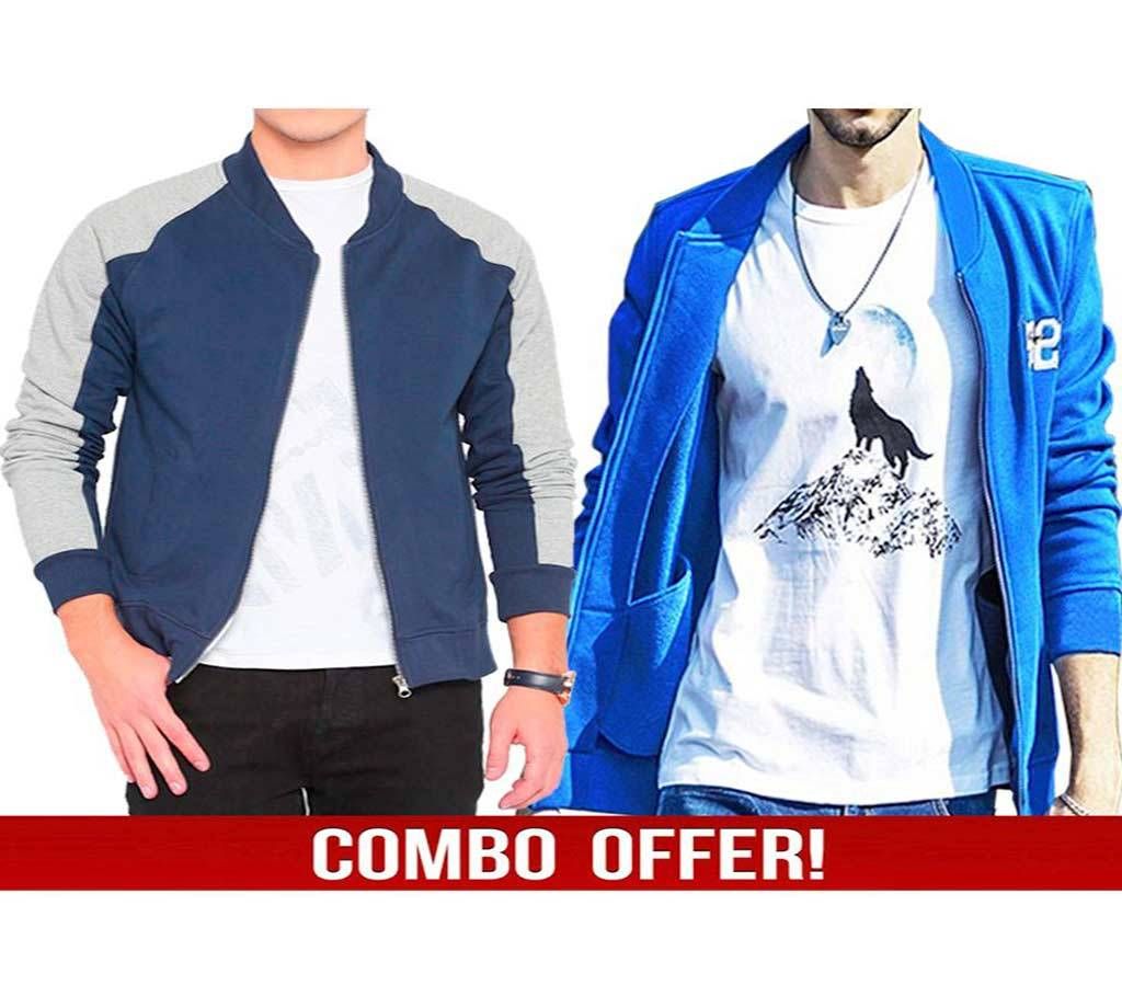Men Winter Jacket 2 Piece Combo
