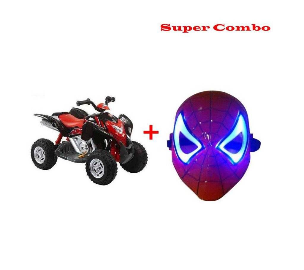 Combo Offer Beach Motorcycle and Spiderman Mask