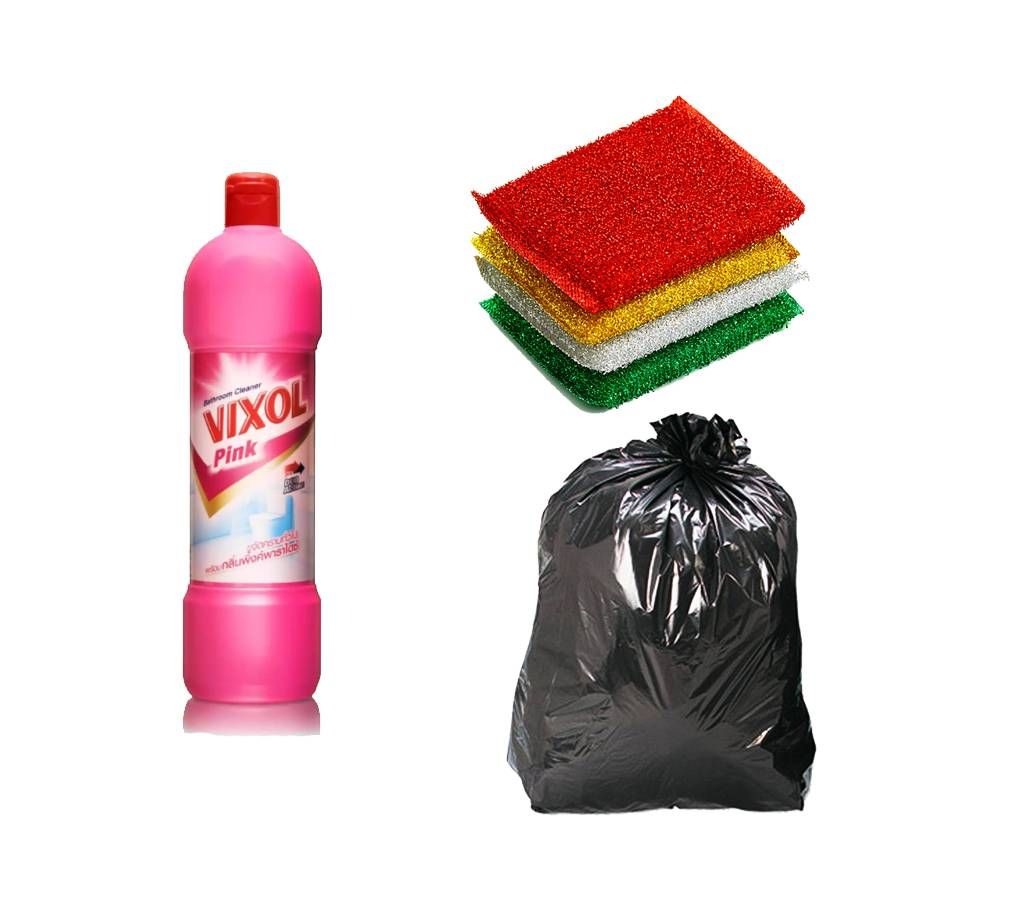 Vixol , Washing sponge, west poly bag combo