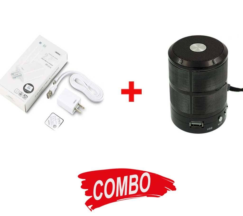 Remax RP-U14 Charger+Wireless Speaker Combo
