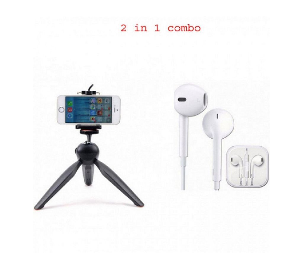 YunTeng Mini Tripod + Apple Earphone (copy)122