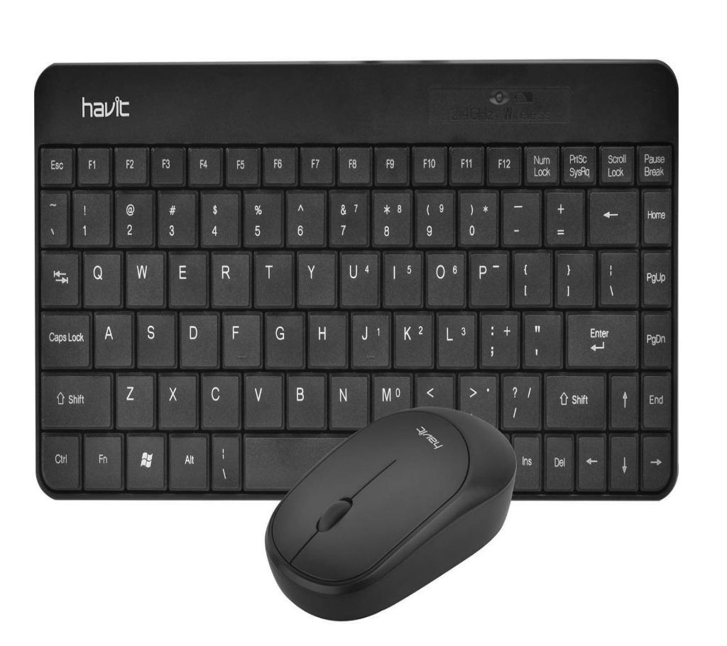 HAVIT KB259GCM MINI WIRELESS KEYBOARD & MOUSE COMBO