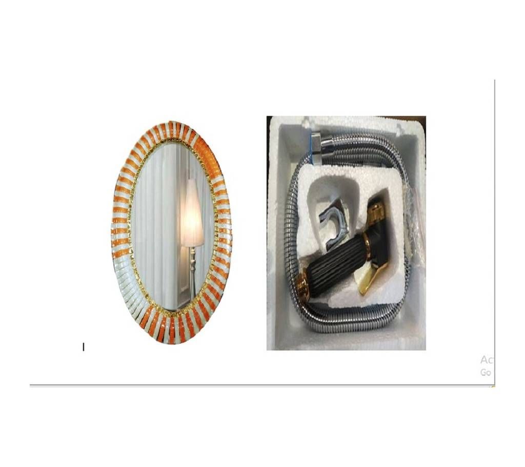 Hand shower & Mirror Glass combo offer