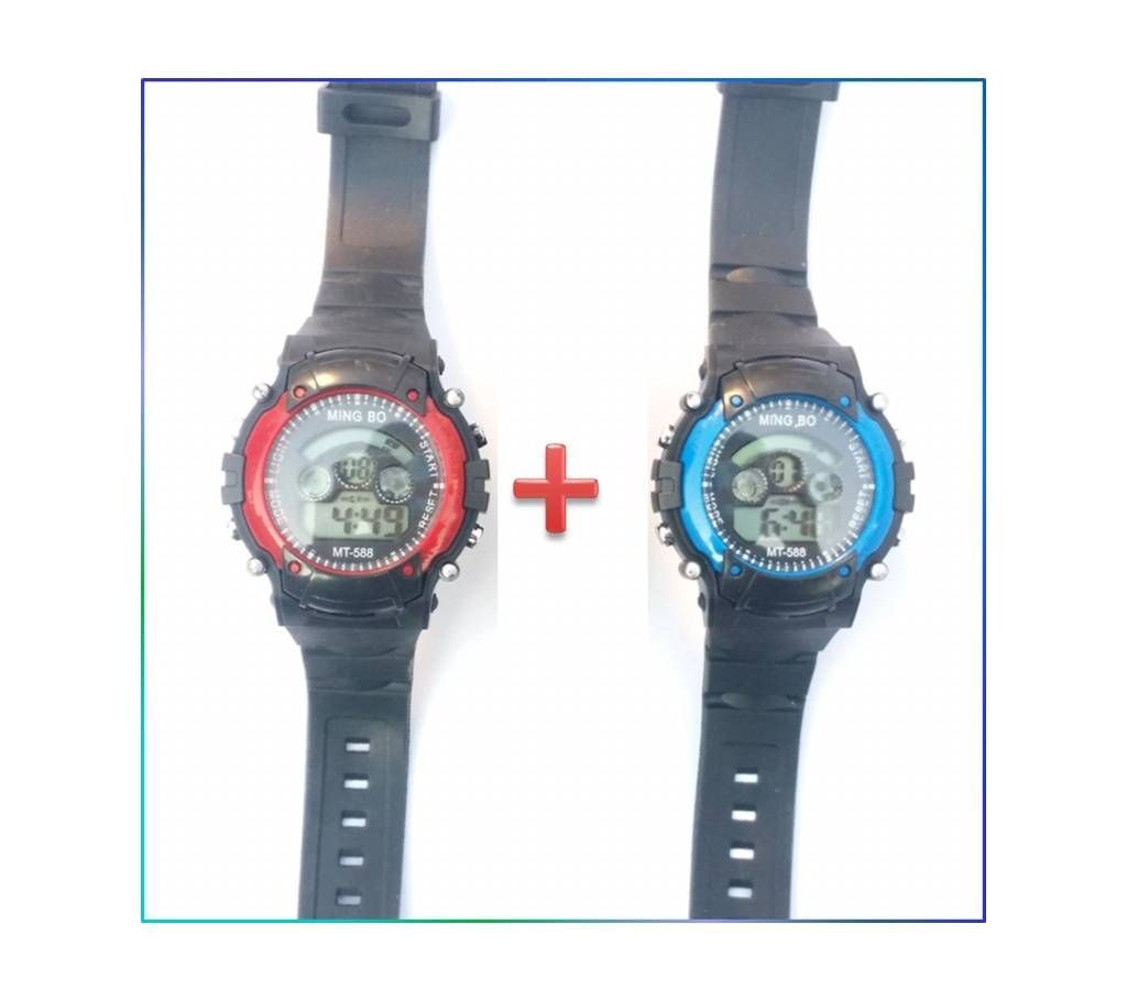 Combo of Mingbo Kids Wrist Watch