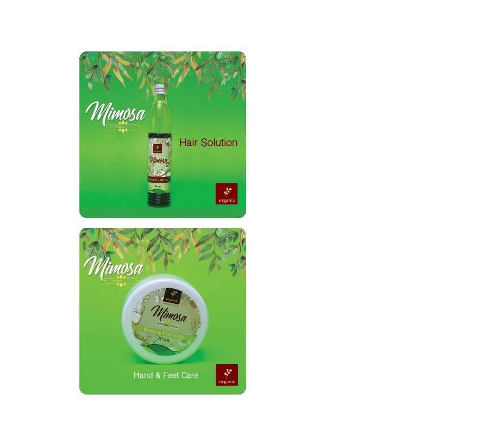 Mimosa Hair Solution And Mimosa Hand and Feet Care Combo Offer 
