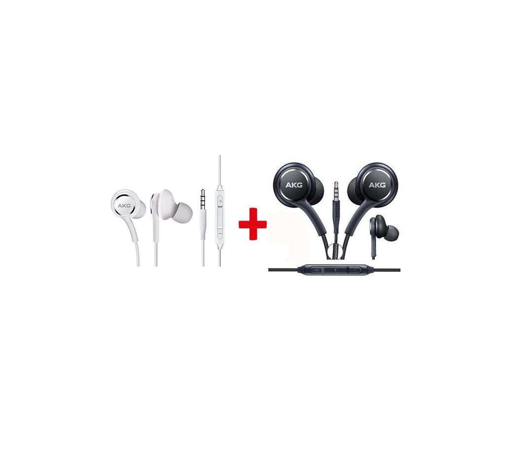 2 piece Combo AKG in ear earphone 