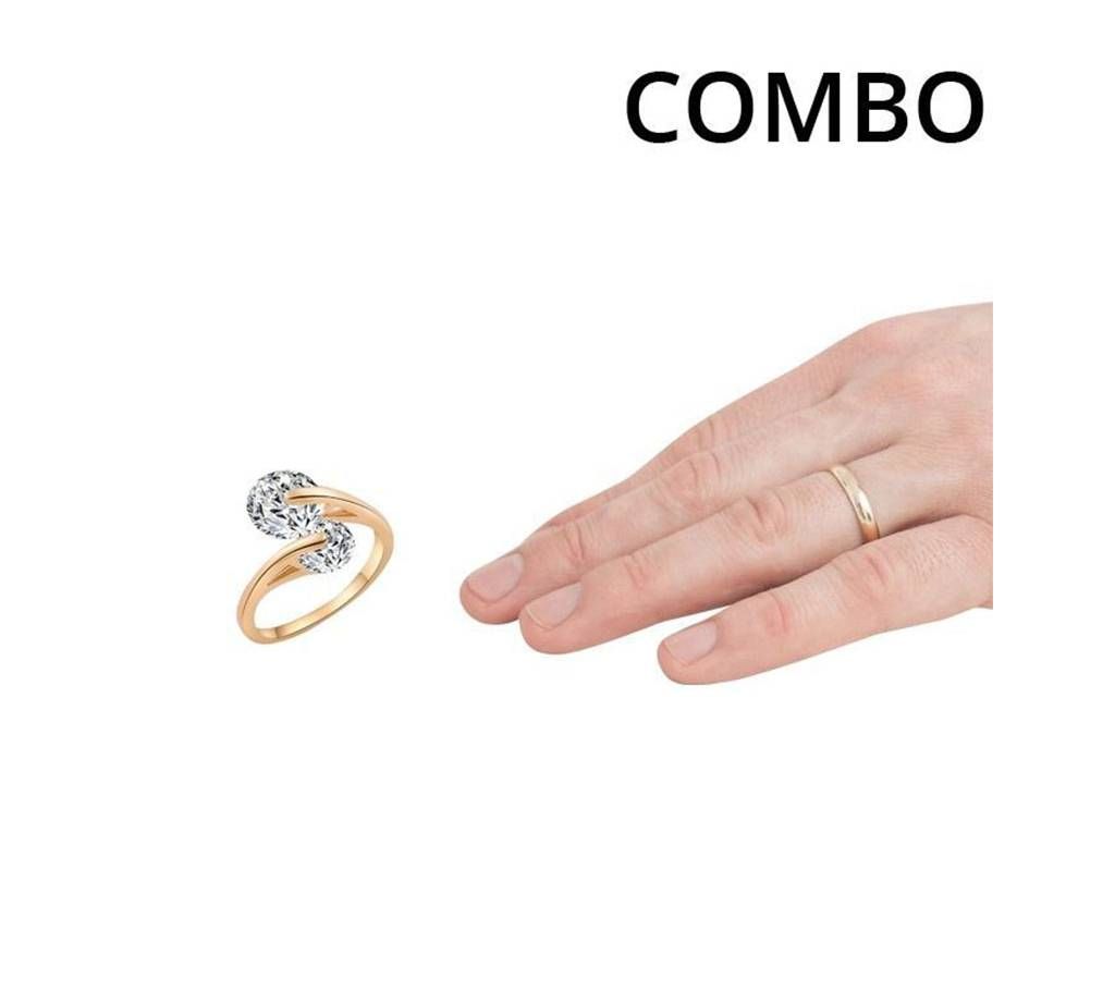 2Combo Finger Ring For Women