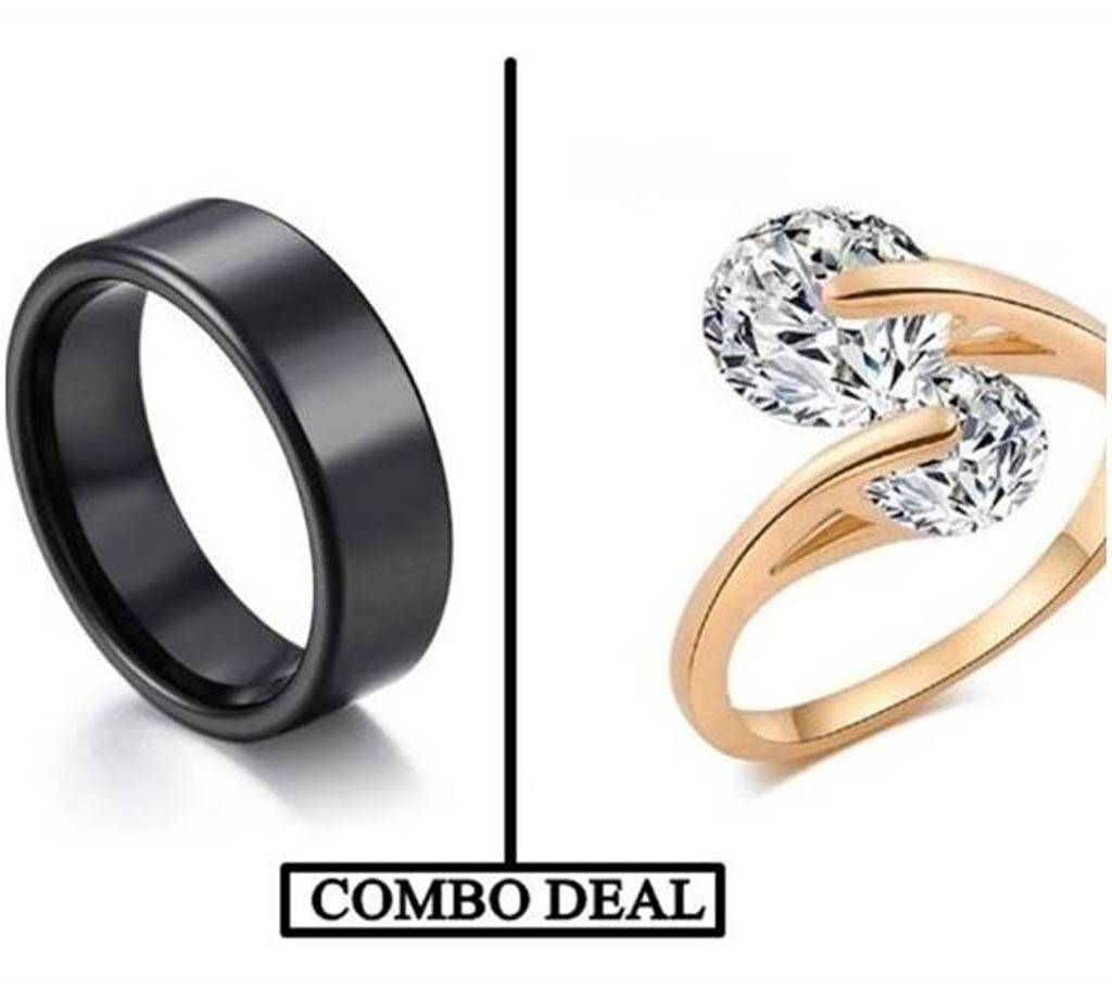 Combo of gents & ladies finger ring