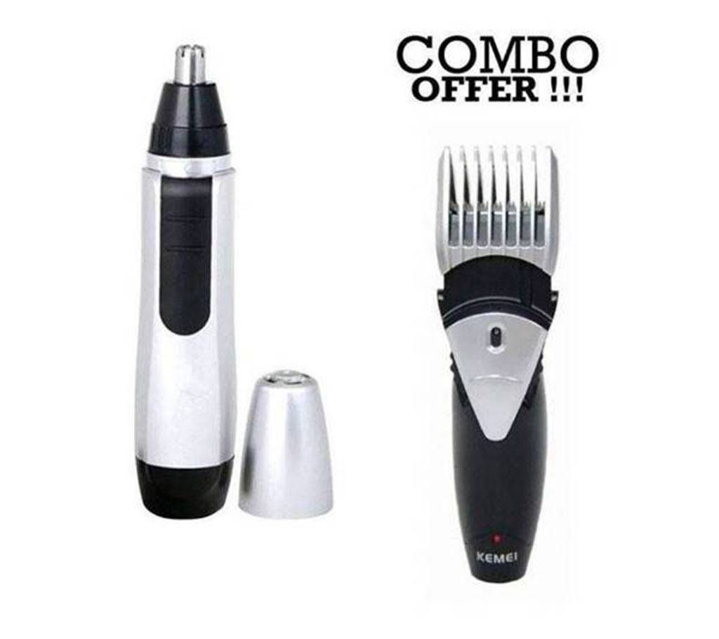 Kemei KM-3090 Hair trimmer + Nose Trimmer
