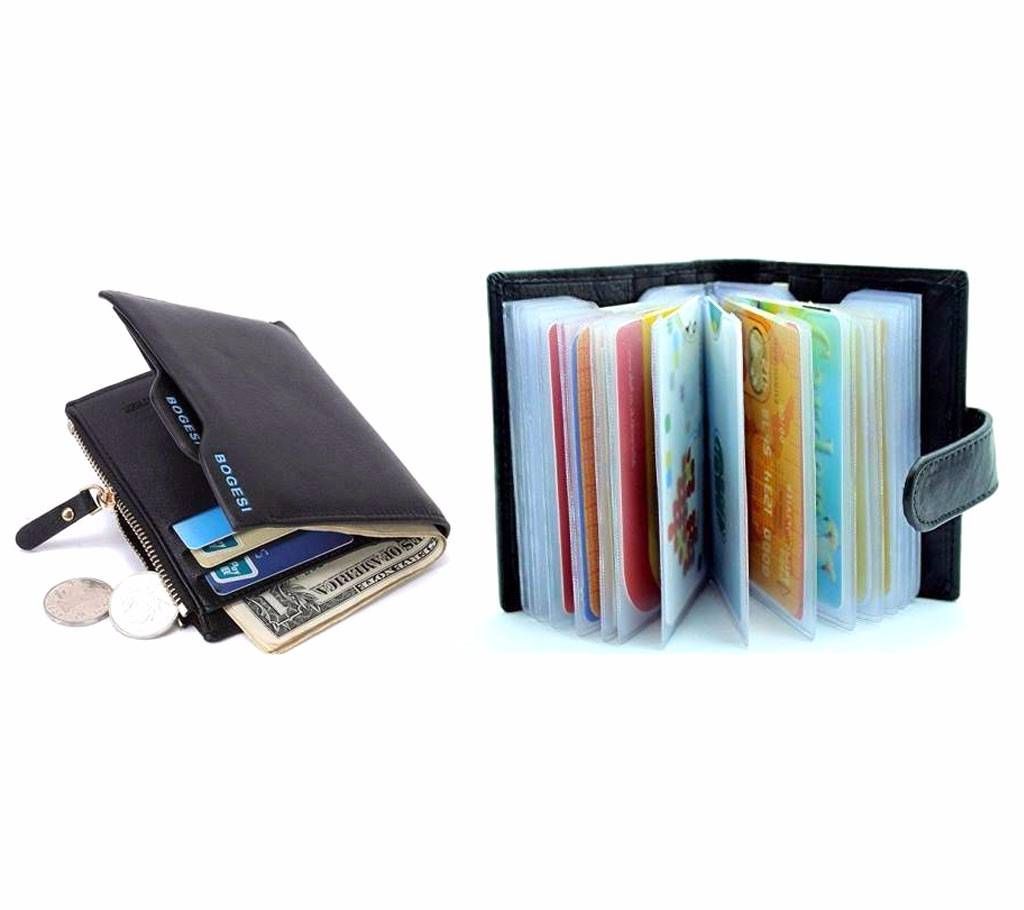 Bogesi Wallet (copy) & Card Holder Combo