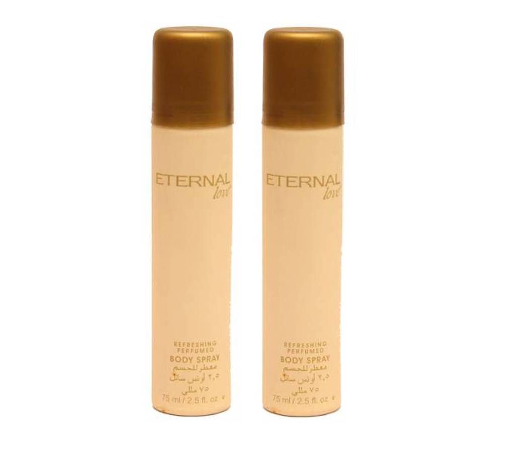 ETERNAL LOVE BODY SPRAY COMBO - 75 ml