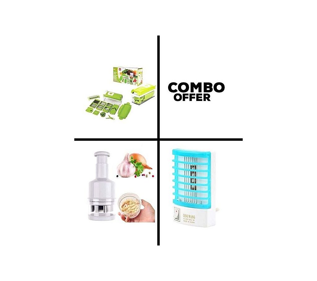 Combo Pack of Nicer Dicer Plus +Vegetable Chopper